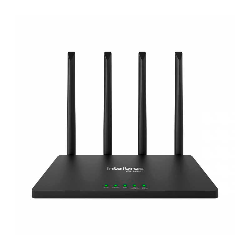 Roteador Wireless Intelbras Wi-Force W5-1200F AC1200 4 Ant Dual Band - 4750077