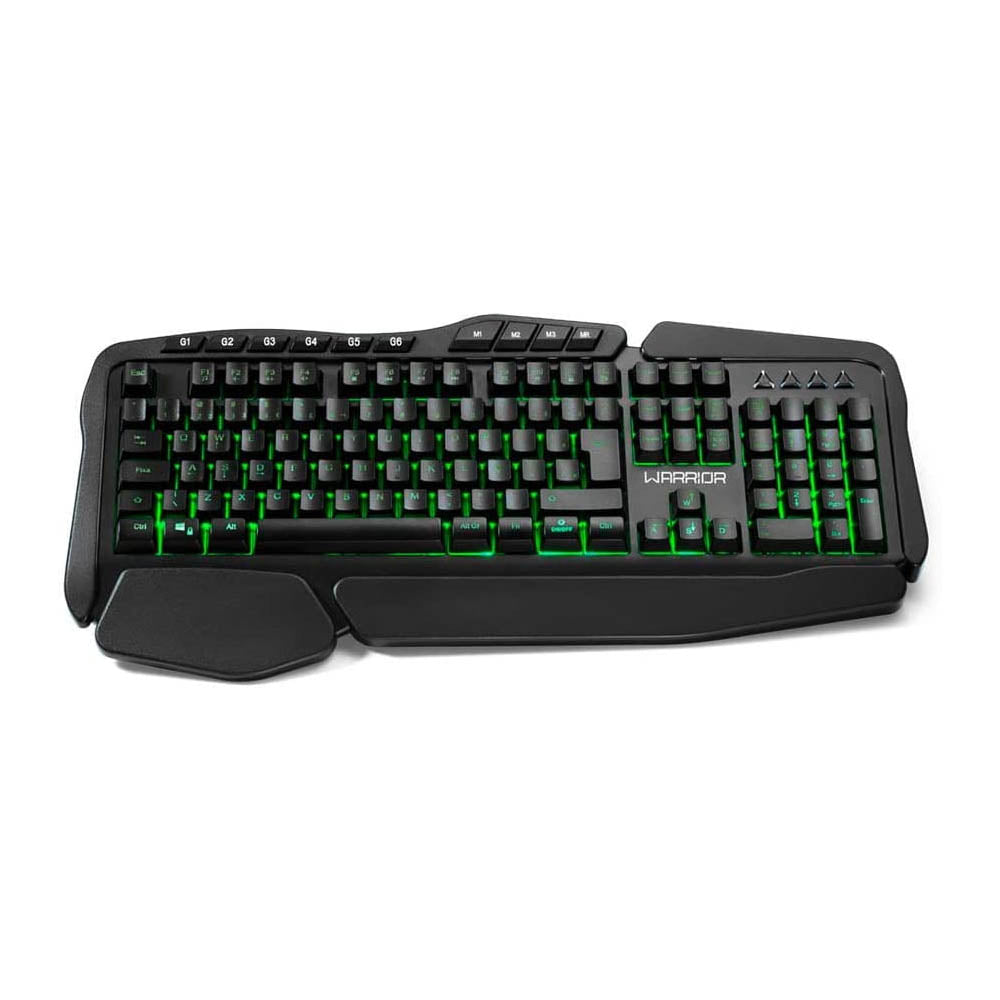 Teclado Gamer Warrior Clancy Rgb Macro - TC241