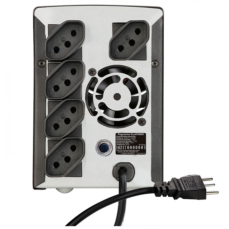 Estabilizador Progressive Iii Sms 1000va Uap1000bi Bivolt - 16216