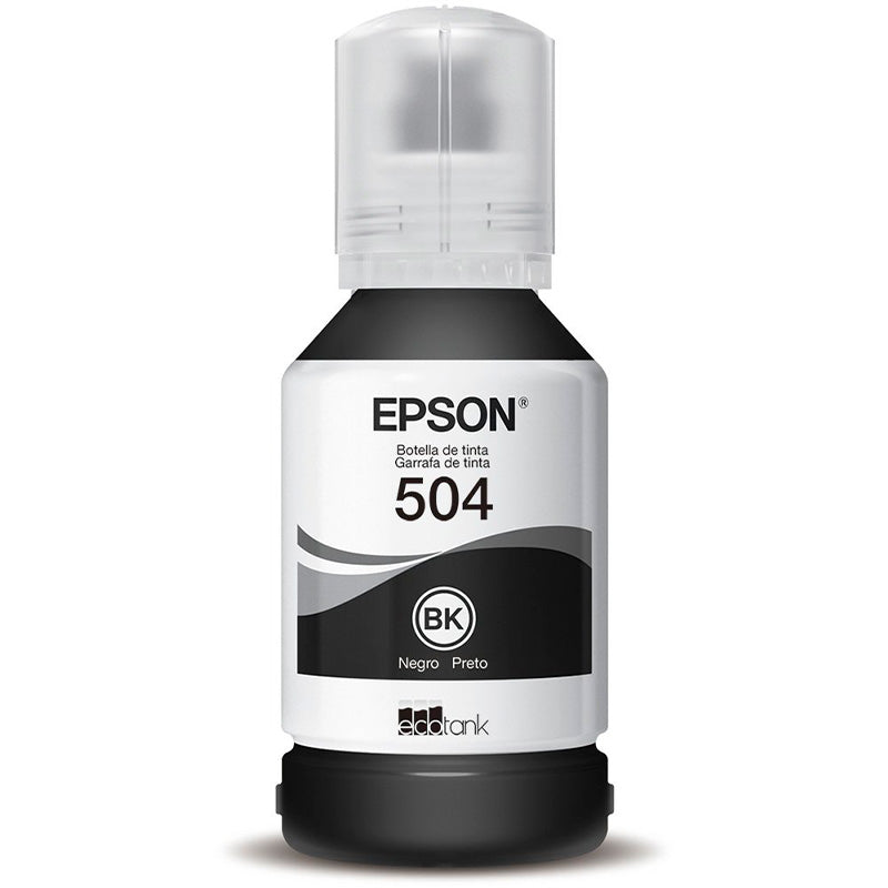 Refil De Tinta Epson T504120-Al 127ml Preto - P/ L4150 L4160 L6171 L6161 L6191 Truedata
