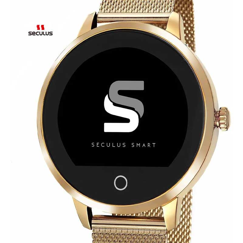 Relógio de Pulso SmartWatch Seculus em Malha de Aço - 79003LPSVDA2