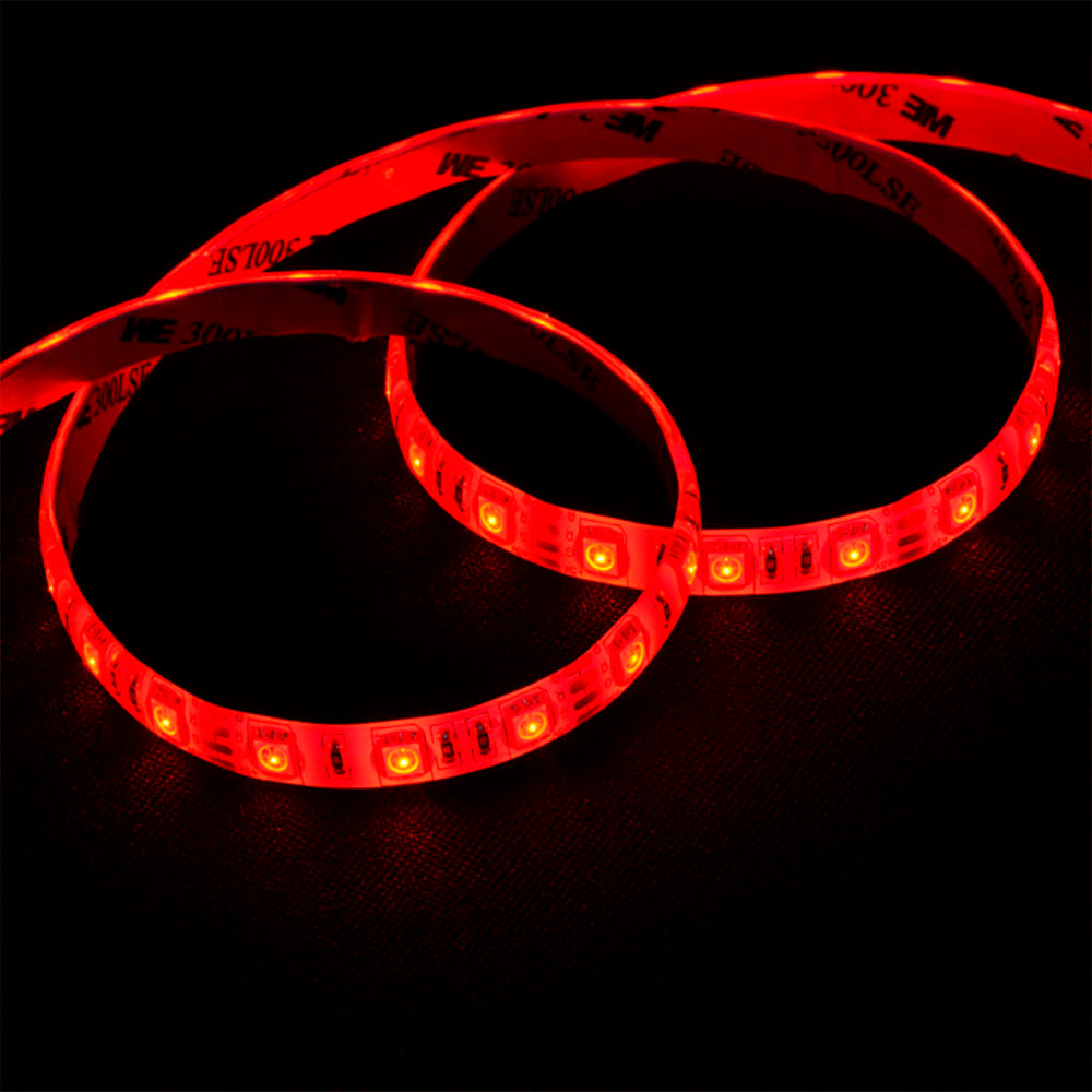 Fita Led RGB Para Gabinete VX Gaming Com Controlador 1mt - LRU1