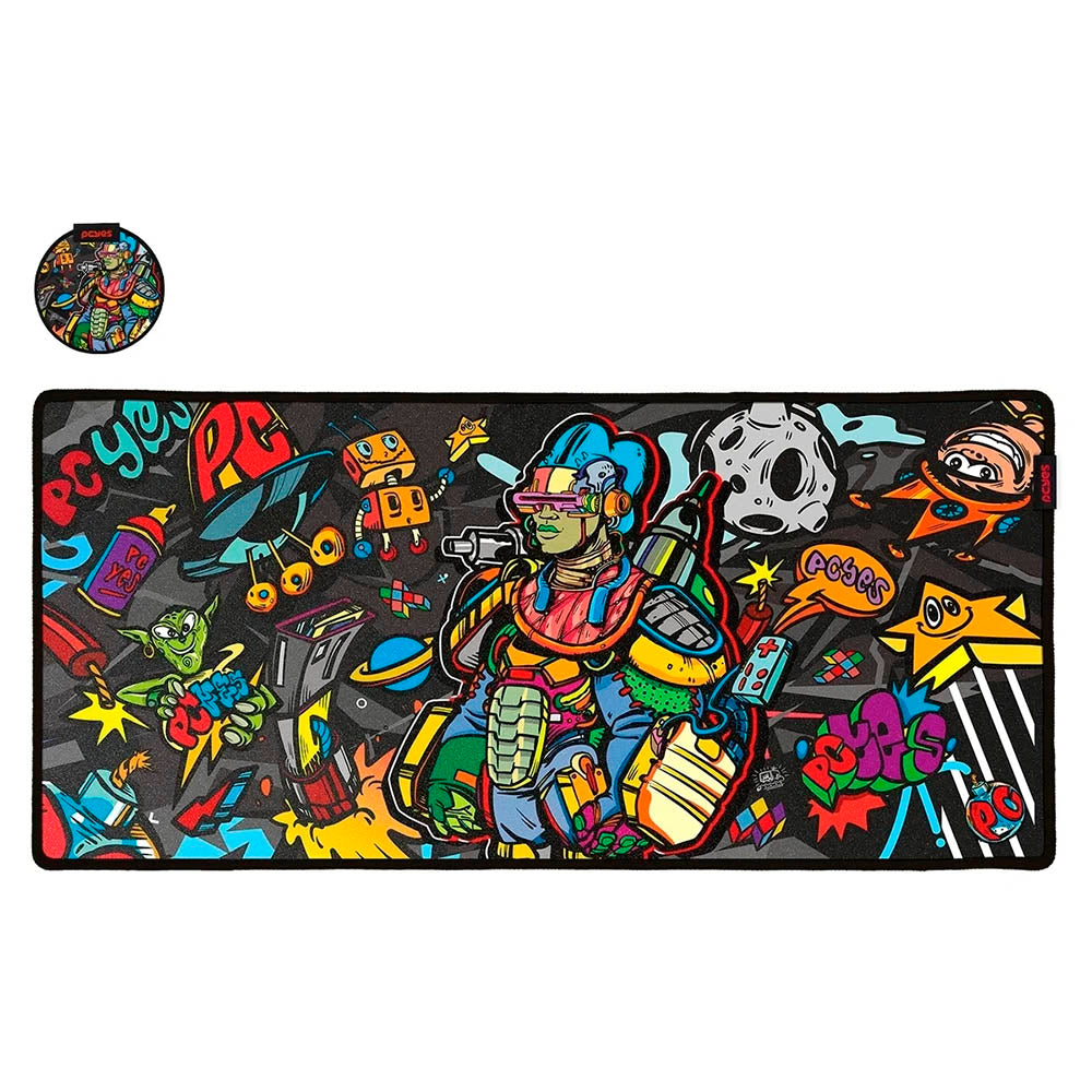 Mousepad Gamer PCYes Apolo Extended Estilo Speed 900X420MM - Apl90X42