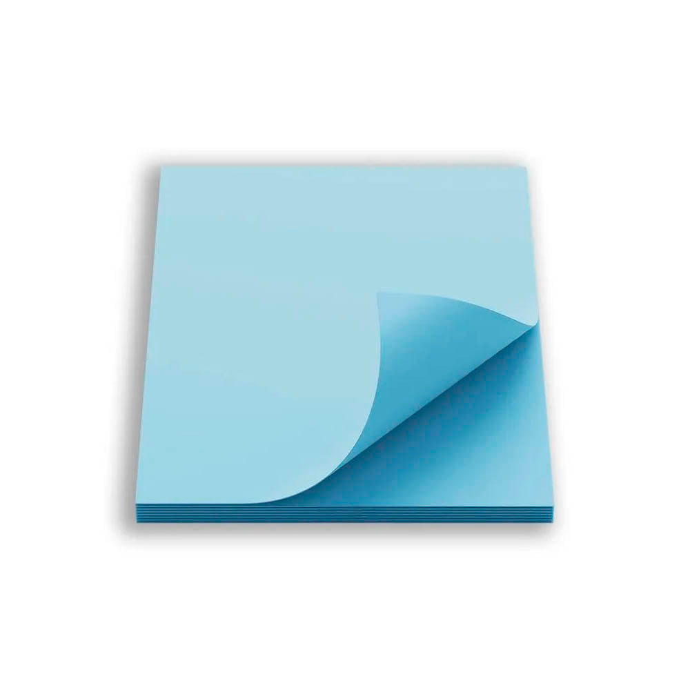 Bloco Adesivo 75x75mm Azul 100 Folhas Keep - EI019