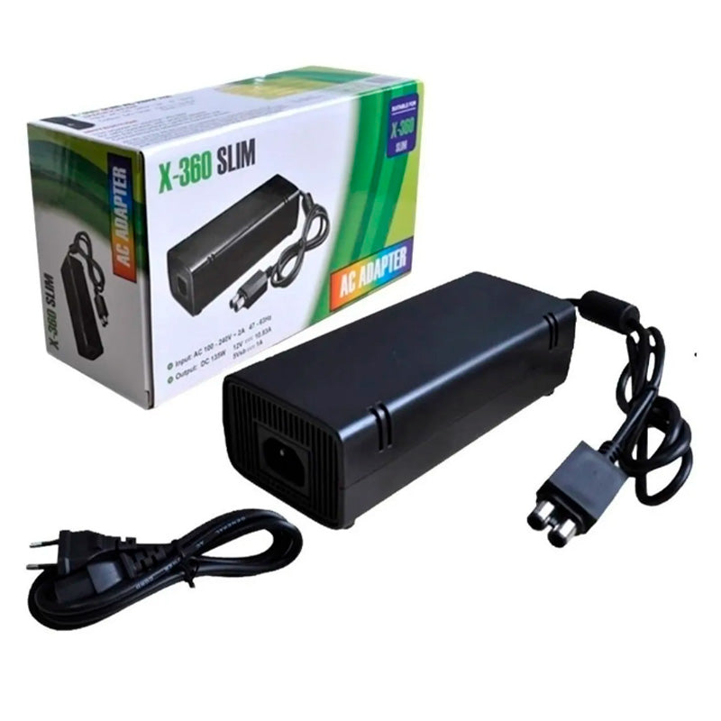 Fonte Para Xbox 360 Super 120w Slim B-Max Bivolt Truedata