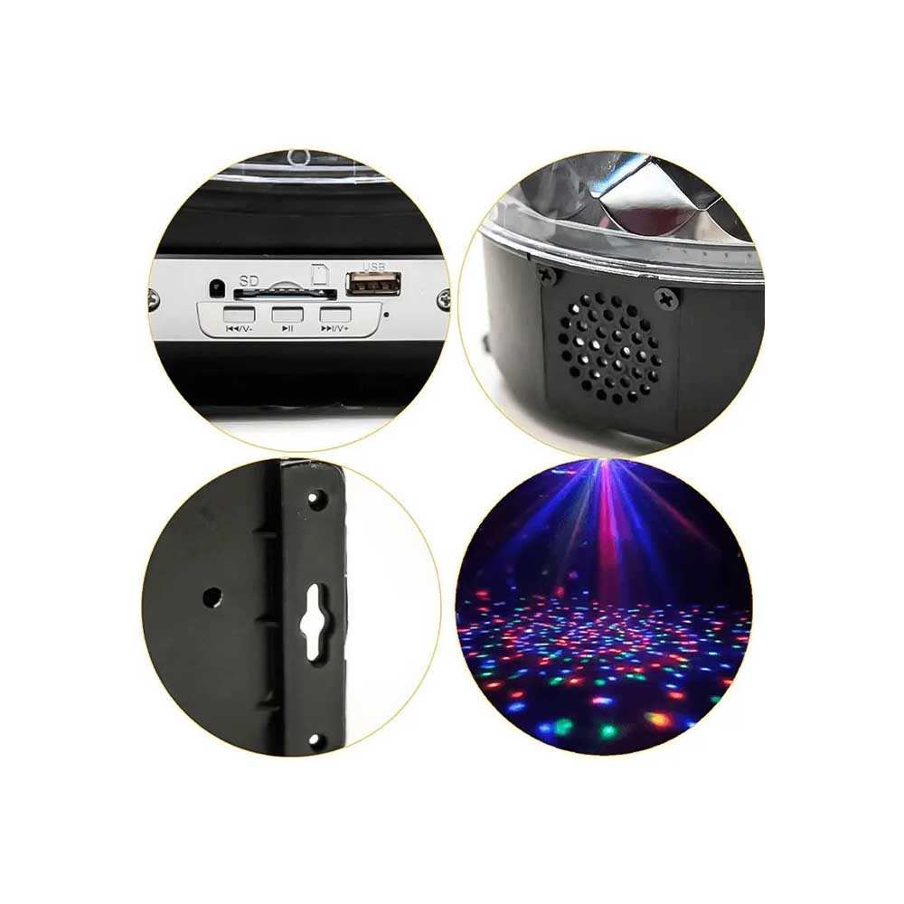 Globo Magico Led Cristal 6 Cores LuaTek - LK-306B