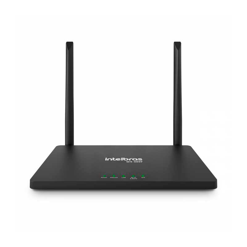 Roteador Wireless Intelbras Wi-Force W4-300F 300mbps 2 Ant - 4750089
