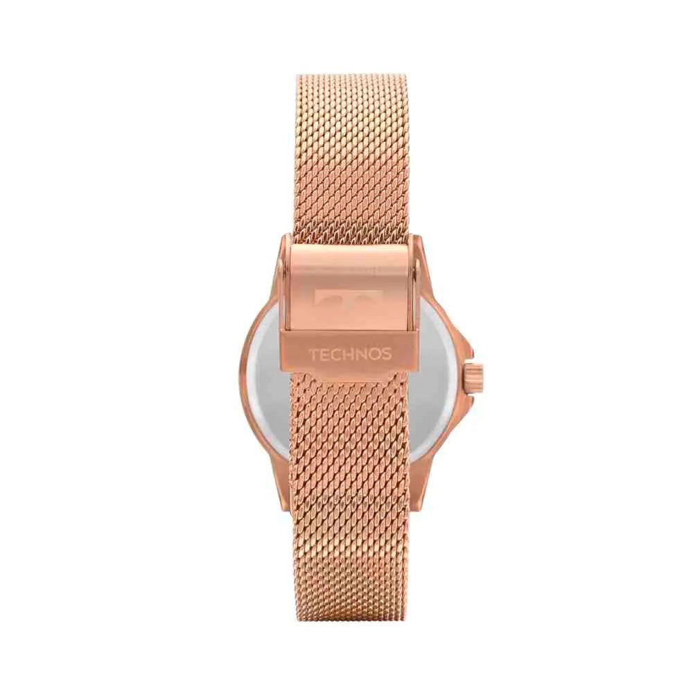 Relógio de Pulso Technos Boutique em Aço Rose - 2035MVF/1J