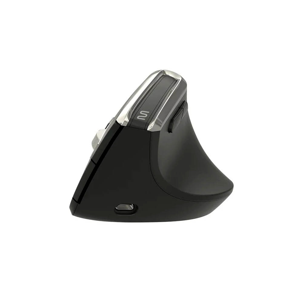Mouse Sem Fio Ergonomico Multi 3200Dpi Ajustável 6 Botões Preto - MO382