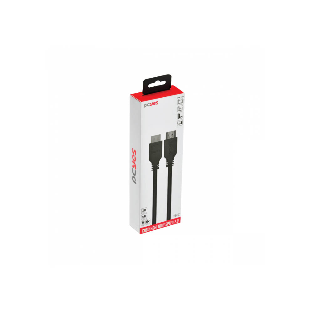 Cabo Hdmi 1mt 4k PCYes - PHM20-1