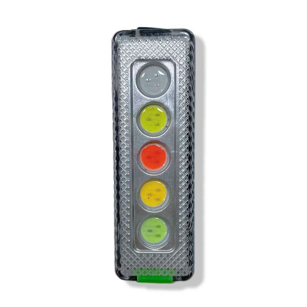 Aparelho de Iluminação para Bicicleta Luz de Aviso de Segurança USB - LA31