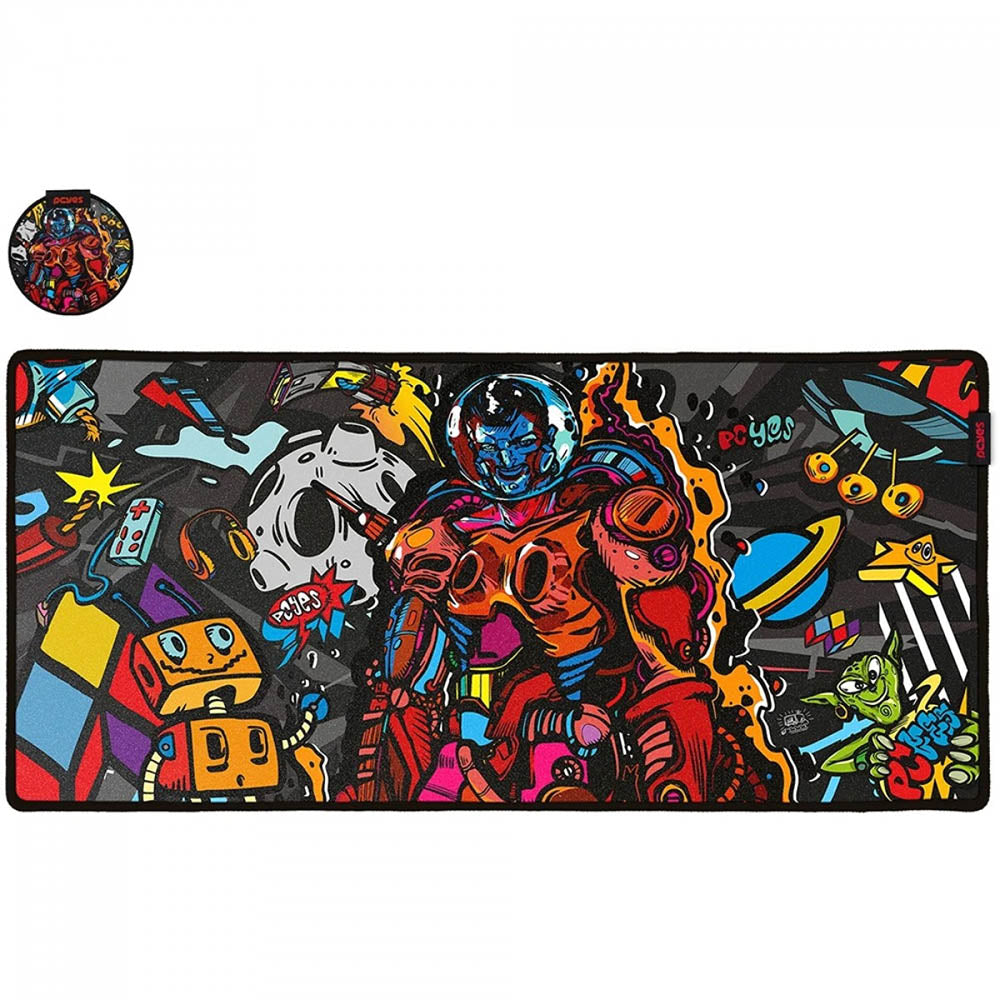 Mousepad Gamer PCYes Dr Kepler Extended Estilo Speed 900X420MM - Drk90X42