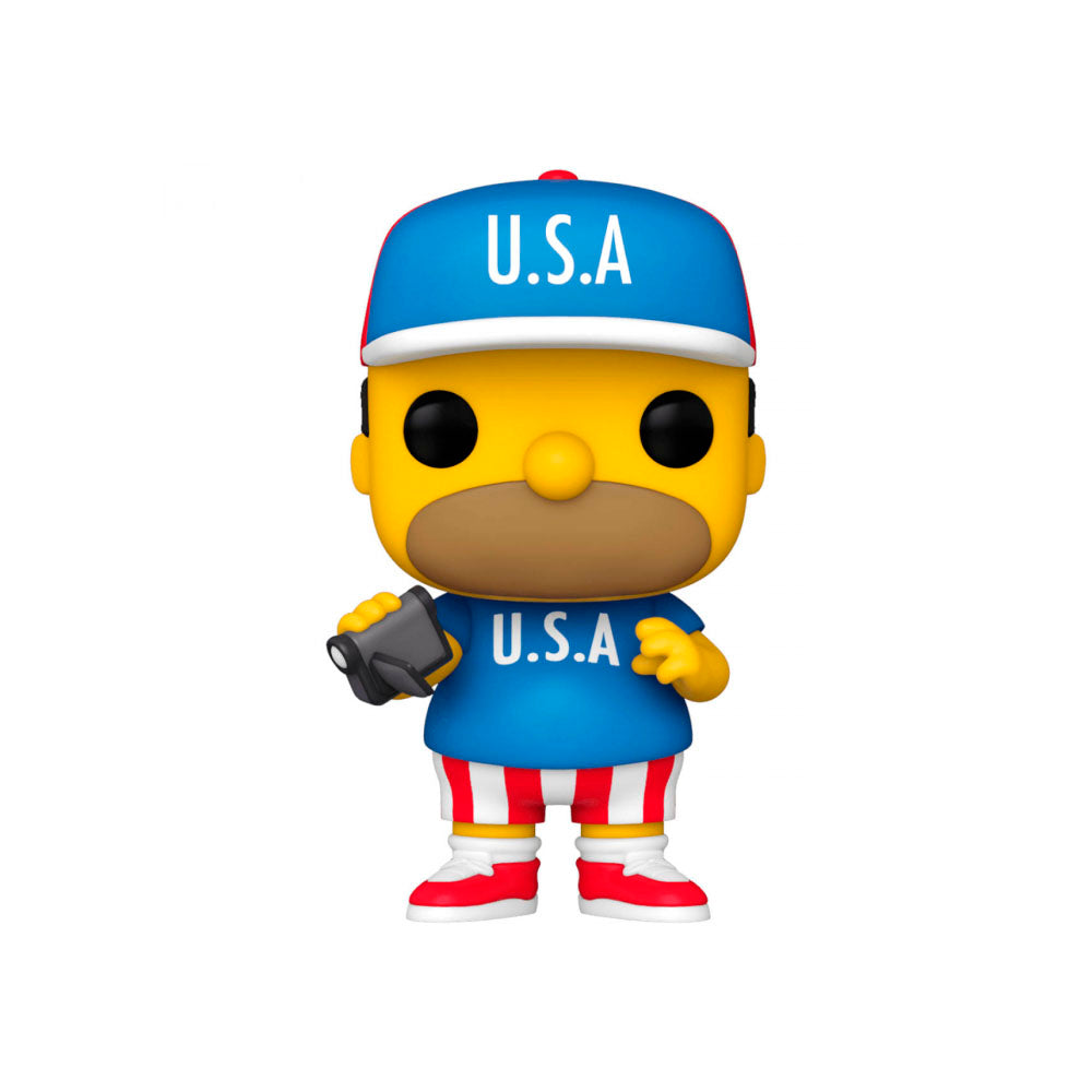 Funko Pop Os Simpsons - Homer - U.S.A - 82963