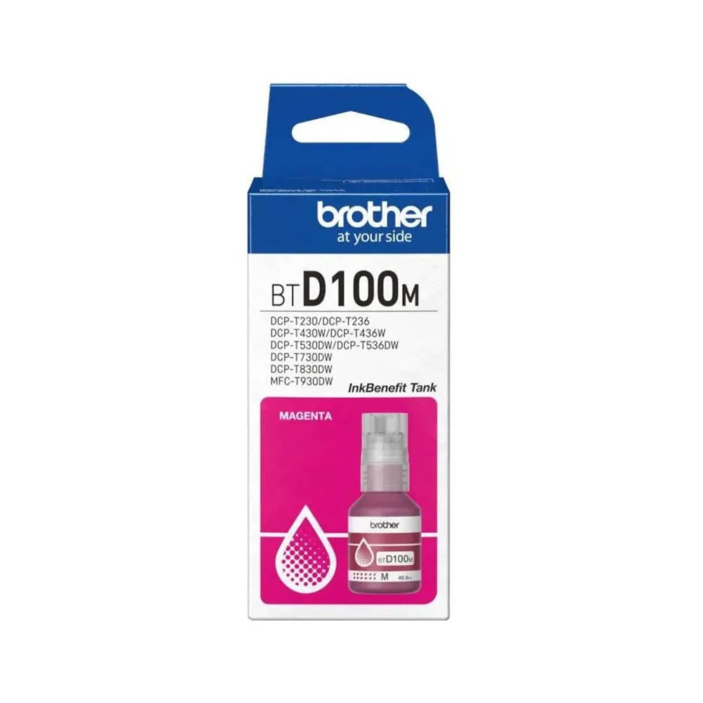 Refil De Tinta Brother 5K Magenta - BTD100M