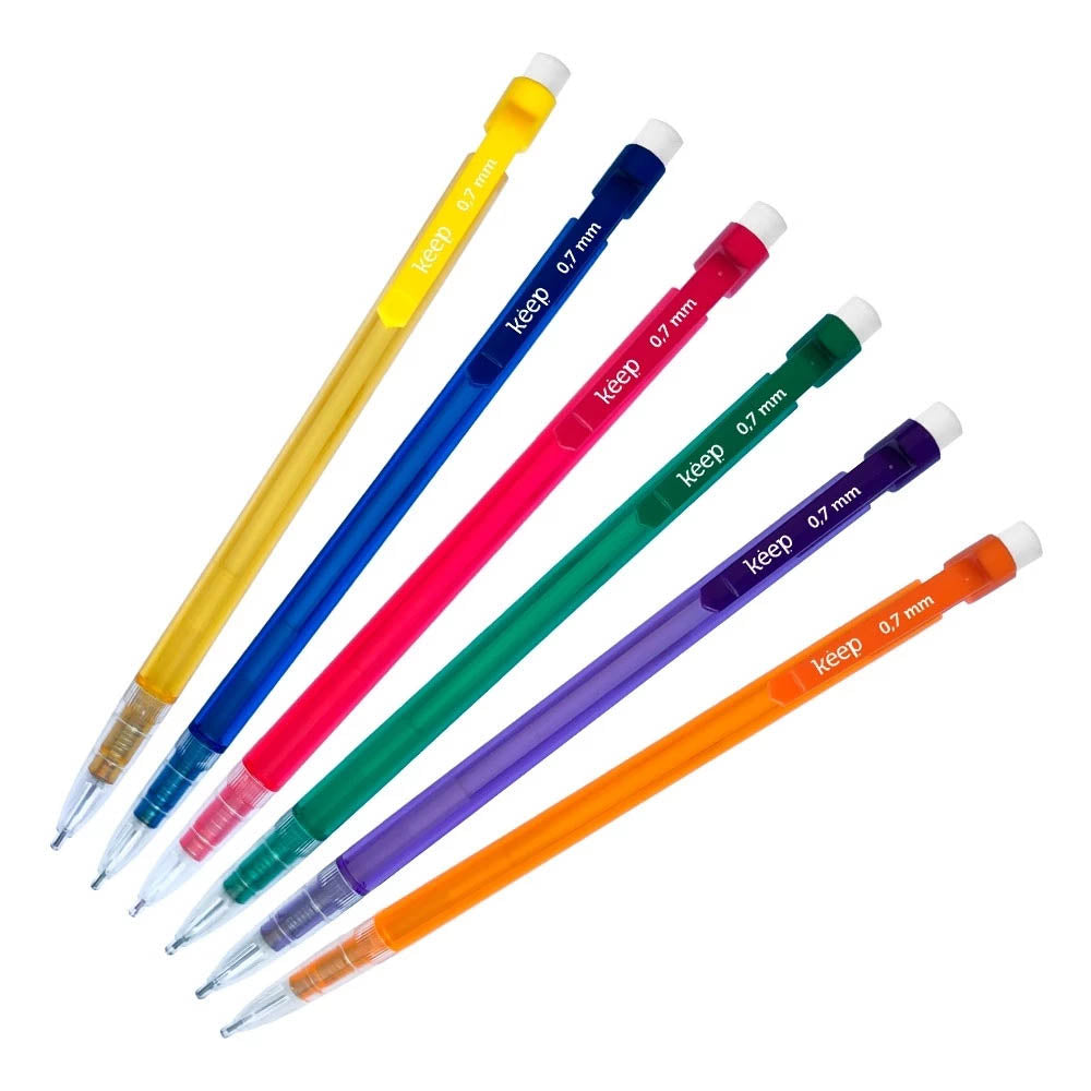 Lapiseira Pop Keep 0,7mm Multi Cores - EI119