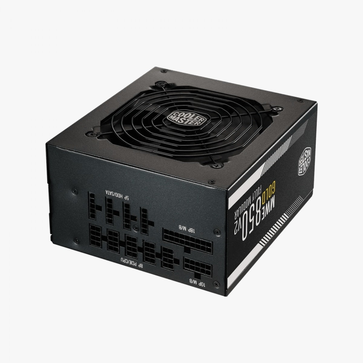 Fonte Real Modular 850w Cooler Master MWE 80 Plus Gold PFC Ativo - MPE-8501-AFAAG-WO