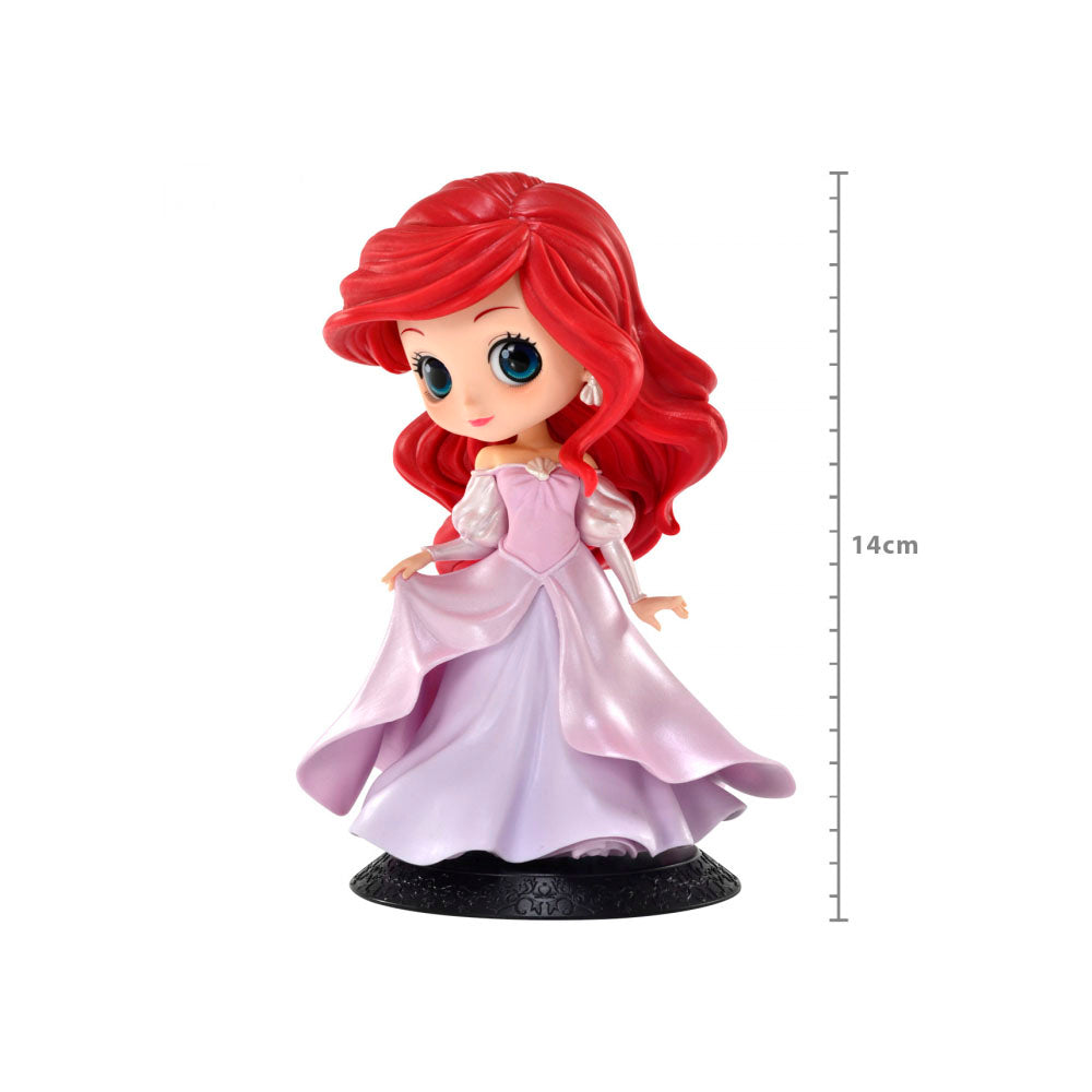Action Figure Princesas Disney - Ariel (A Pequena Sereia) - Vestido Rosa - 32971