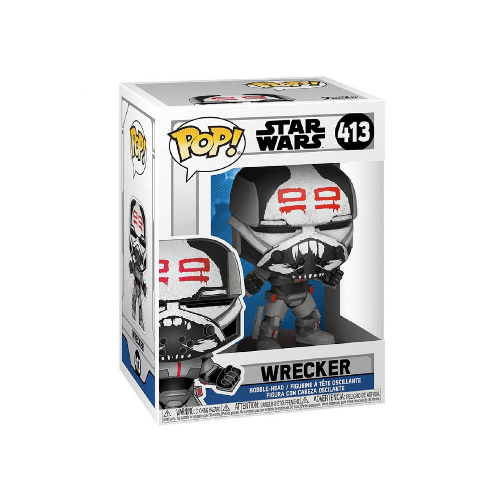 Funko Pop Star Wars: A Guerra Dos Clones - Wrecker - 85158