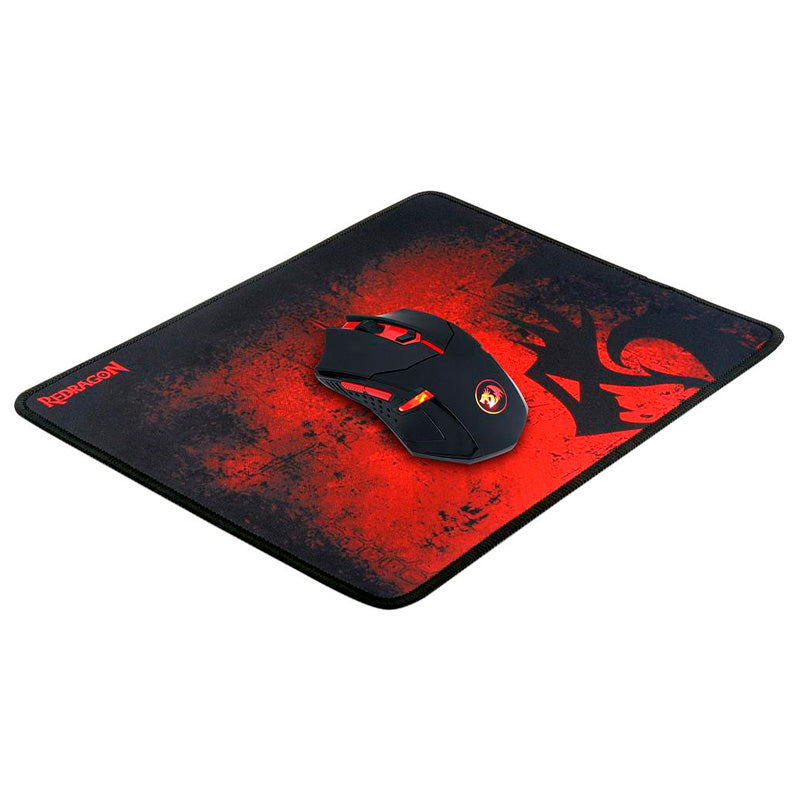 Kit Mouse + Mousepad Gamer Redragon Centrophorus M601-BA