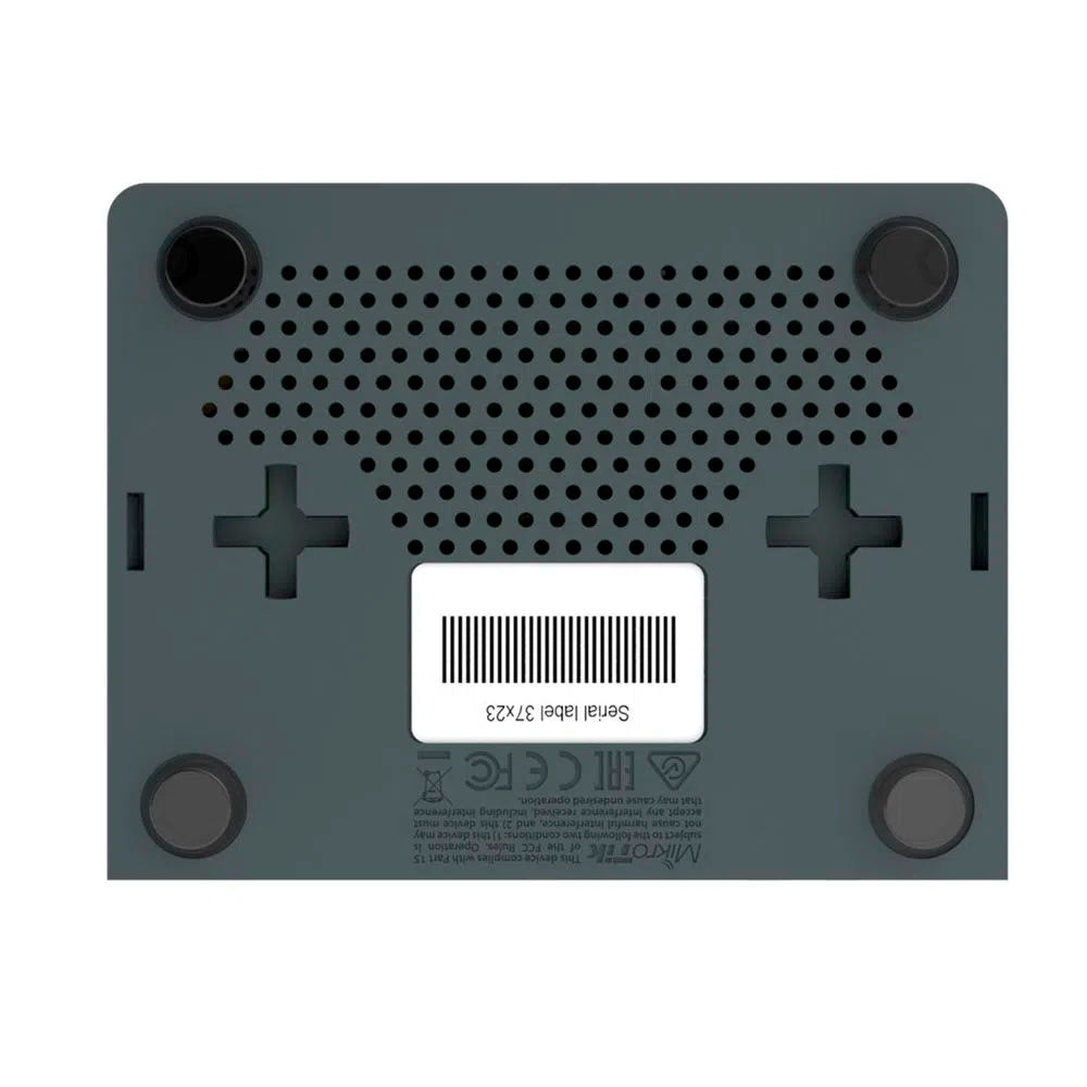 Roteador 5 Portas Mikrotik RouterBoard Gigabit HEX S (4 Portas 10/100/1000 + 1 Poe + 1 Sfp) - RB760IGS