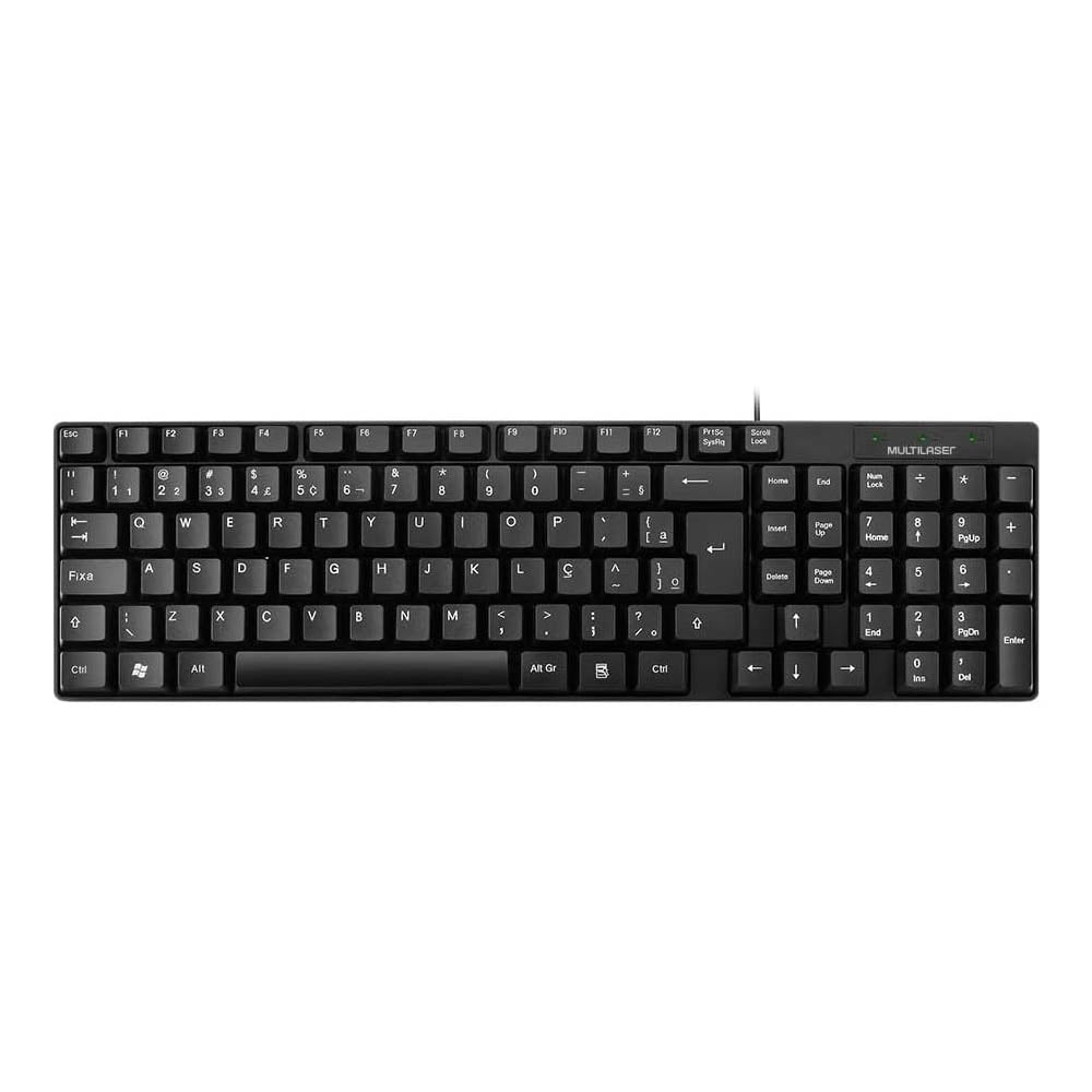 Teclado Usb Multi Preto - TC193