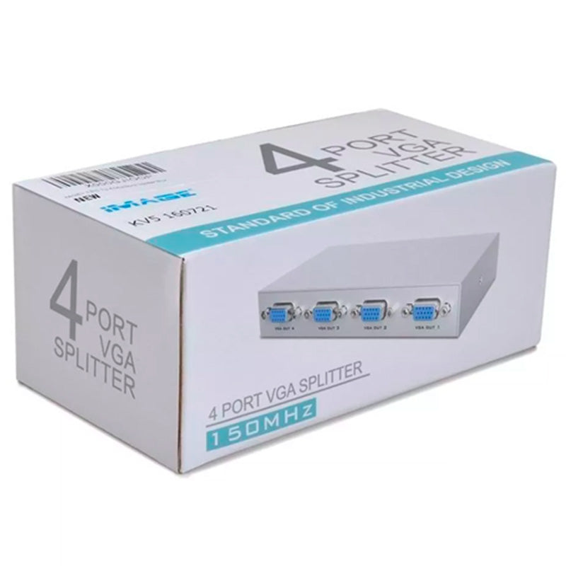 Splitter De Video Vga 4 Portas 4 Monitores 200mhz