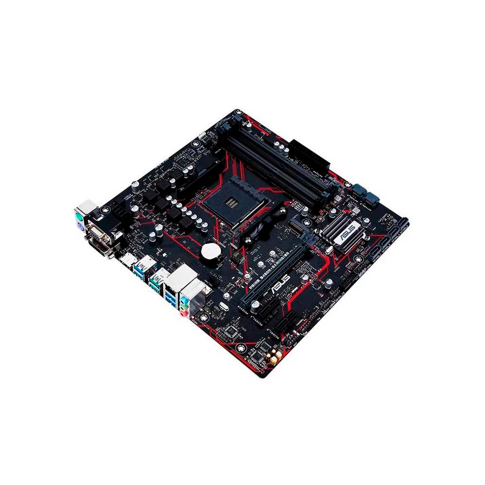 Placa Mae AMD Asus Prime B450M Gaming/BR DDR4 mATX Socket AM4 Hdmi Vga DVI-D