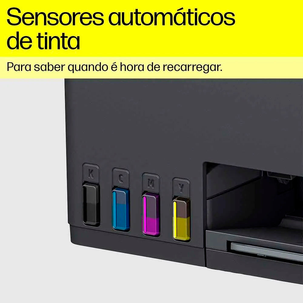 Impressora Multifuncional Tanque De Tinta HP 584 Smart Tank Colorida Wi-Fi Bivolt - 5D1C1A#AK4