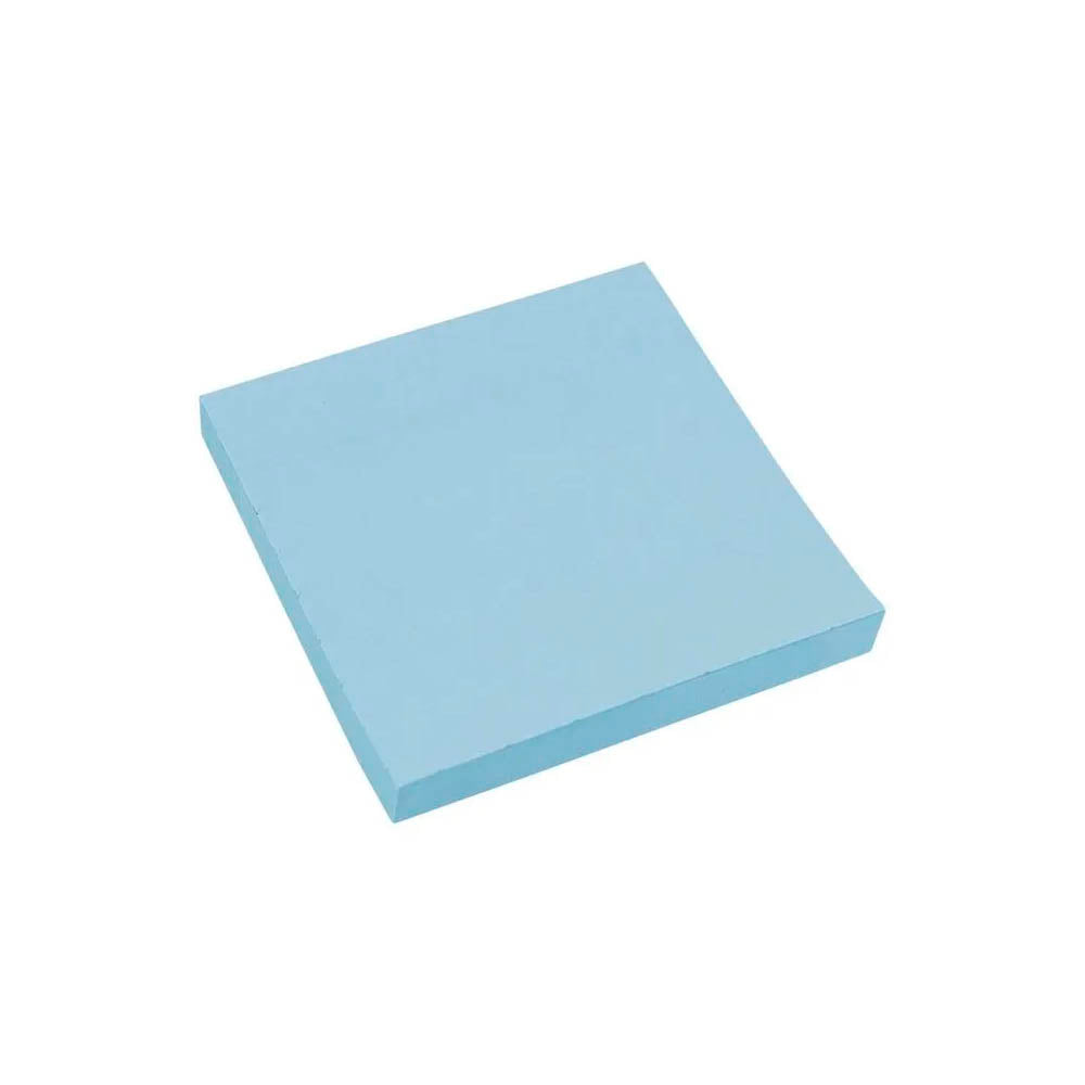 Bloco Adesivo 75x75mm Azul 100 Folhas Keep - EI019