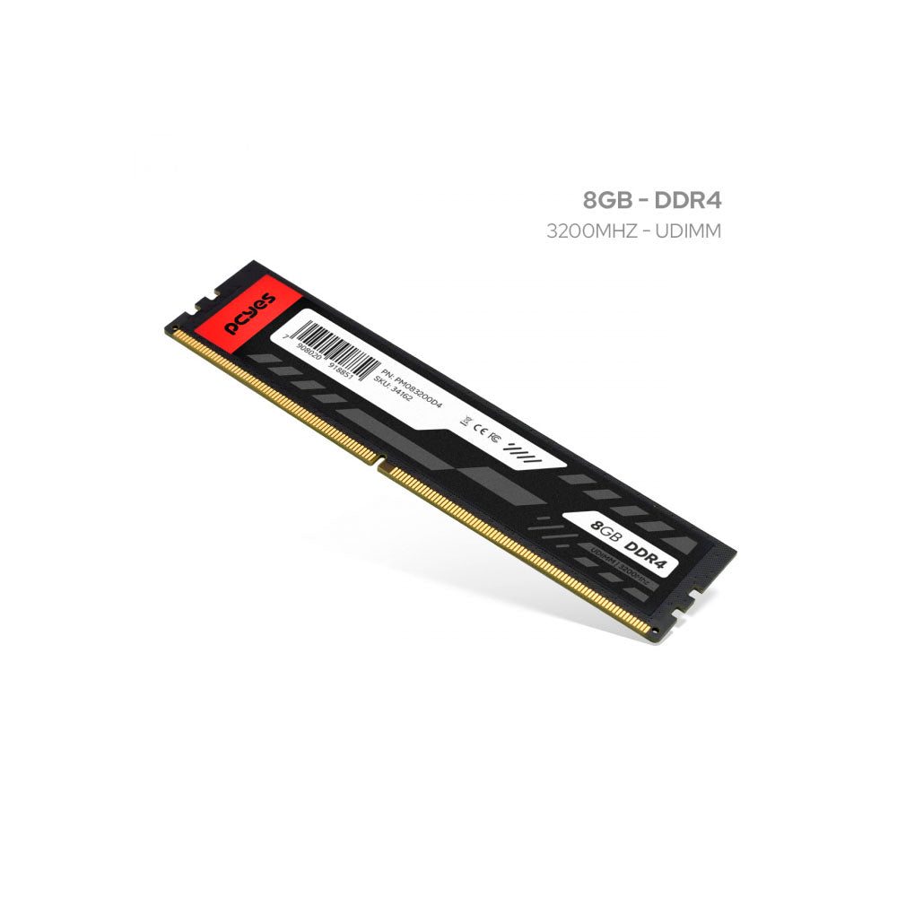 Memoria Ddr4 8gb 3200mhz PCYes Udimm - PM083200D4 Truedata