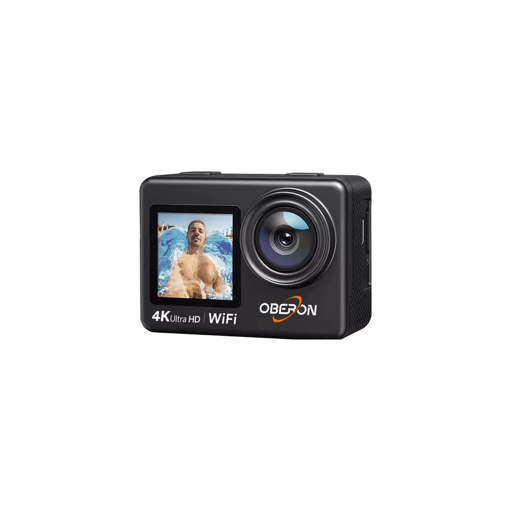 Camera de Ação Digital Ultra HD 4k 30Fps Angulo 170 Visor 2.0 Oberon - OR-CF1003
