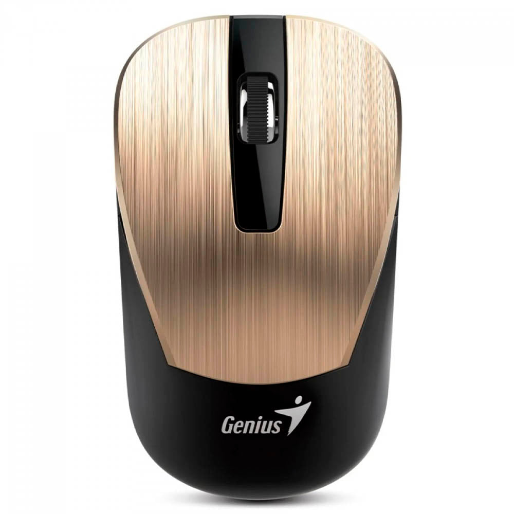 Mouse Sem Fio Genius NX-7015 1200Dpi Dourado - 31030019414