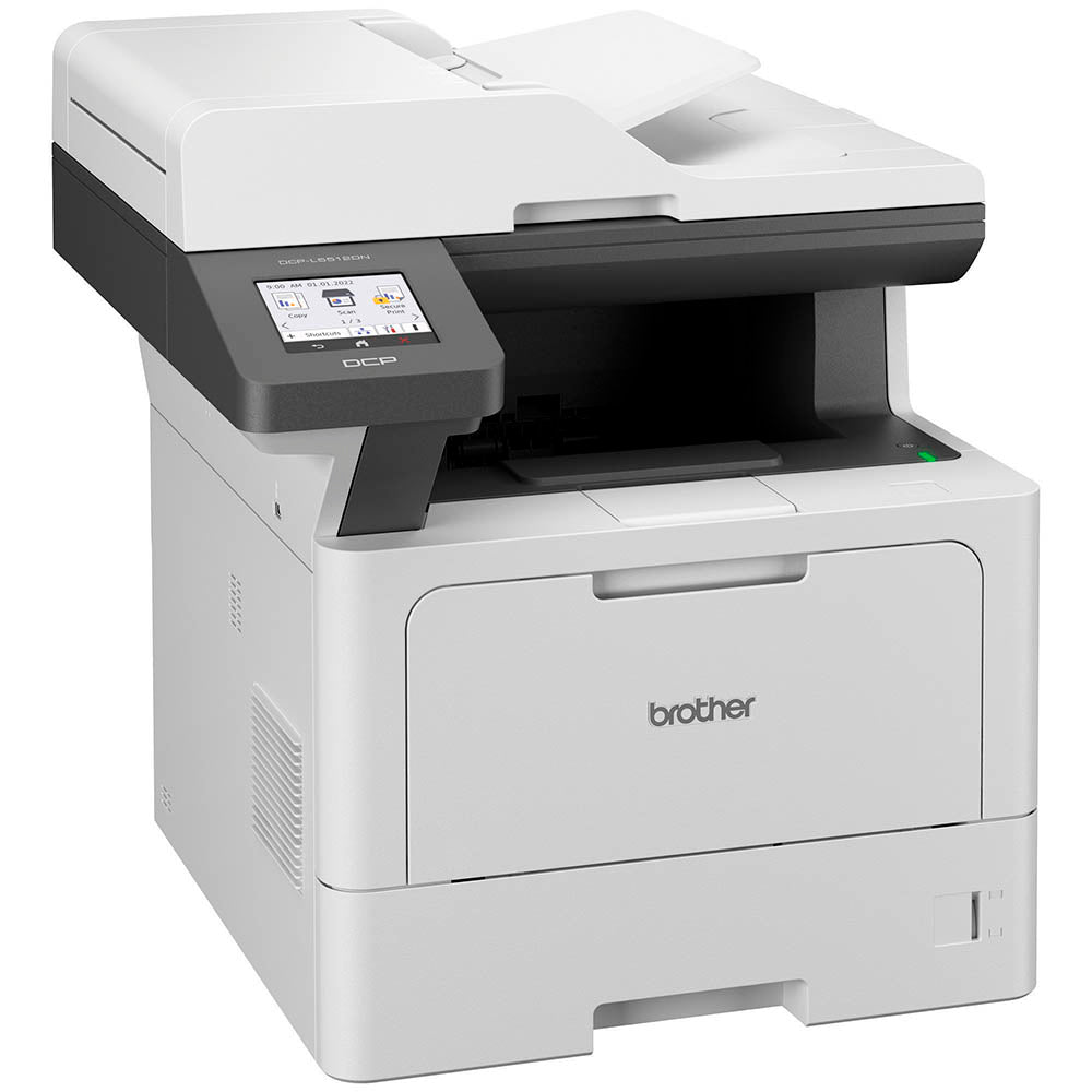 Impressora Multifuncional Laser Brother Dcp-L5512dn Duplex Usb Rede 48ppm 110v - Toner Tn3602 Tn3612 Truedata