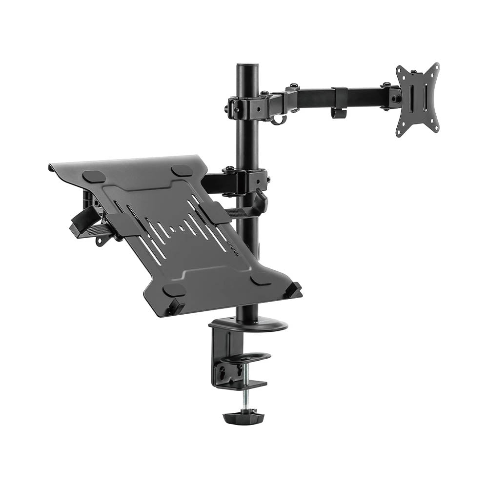 Suporte de Mesa Articulado para Monitor 17" a 32" e Notebook de 10" a 15,6" Fortrek Fk485s - 81036