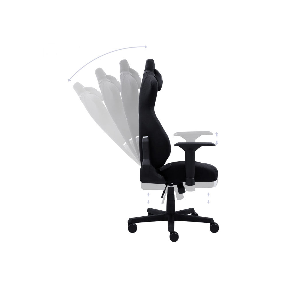 Cadeira Gamer PCYes Mad Racer V8 Turbo Full Black V8TBMADPT - 33442 Truedata