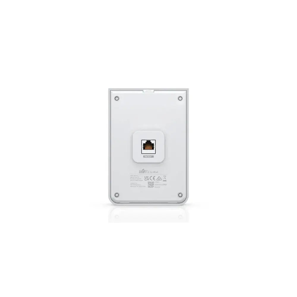 Access Point Wi-Fi 6 Dual Band 2.4 / 5.0 Ghz P/ Montagem em Parede Ubiquiti Unifi U6 In-Wall - U6-IW Truedata