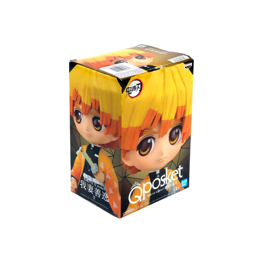 Action Figure Demon Slayer / Kimetsu No Yaiba - Zenitsu Agatsuma - Q Posket - 112606 Truedata