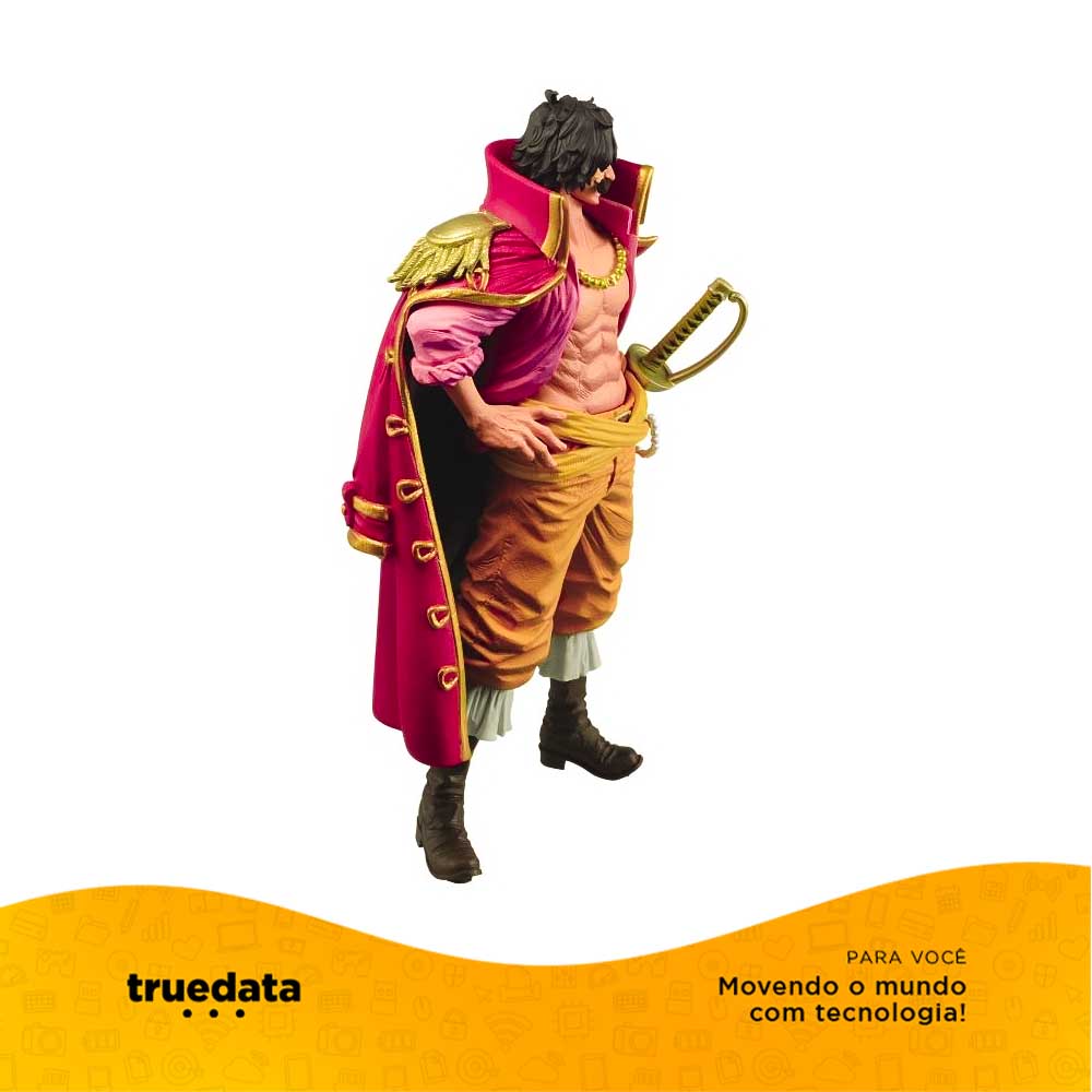 Action Figure One Piece - Gol D. Roger - Rei dos Piratas - 56515 Truedata