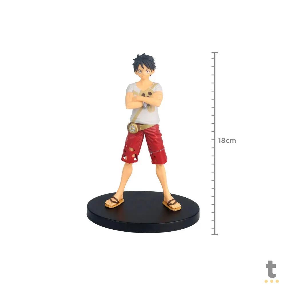 Action Figure One Piece - Luffy - The Grandline Man - 19064 Truedata