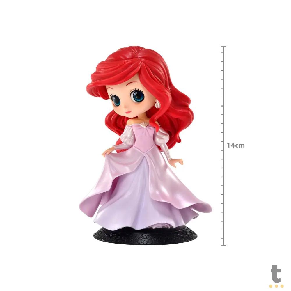 Action Figure Princesas Disney - Ariel (A Pequena Sereia) - Vestido Rosa - 32971 Truedata