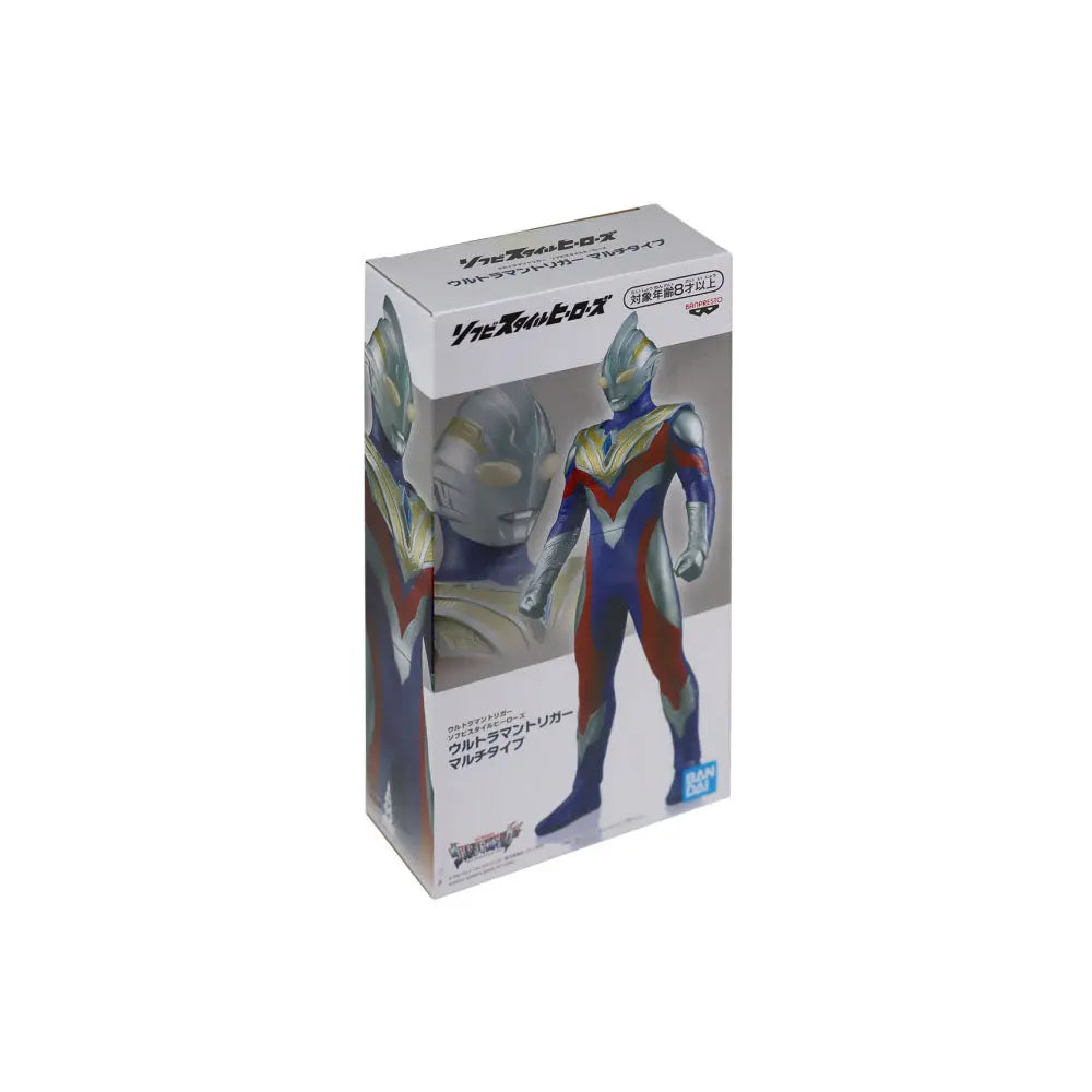 Action Figure Ultraman Trigger: New Generation Tiga - Ultraman Trigger - Soft Vinyl Style Heroes - 112514 Truedata