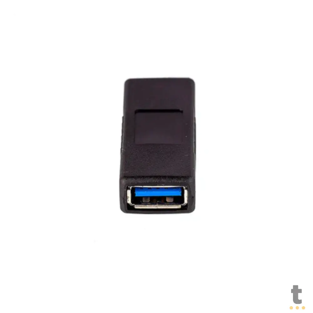 Adaptador Conector USB 3.0 Femea / Femea 5Gbps Truedata