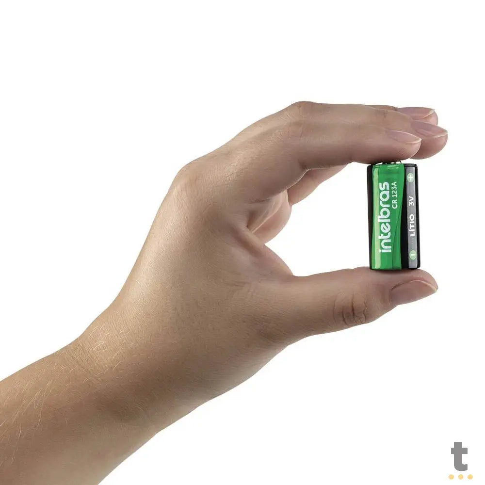 Bateria 3v Cilíndrica Cr123A Intelbras Truedata