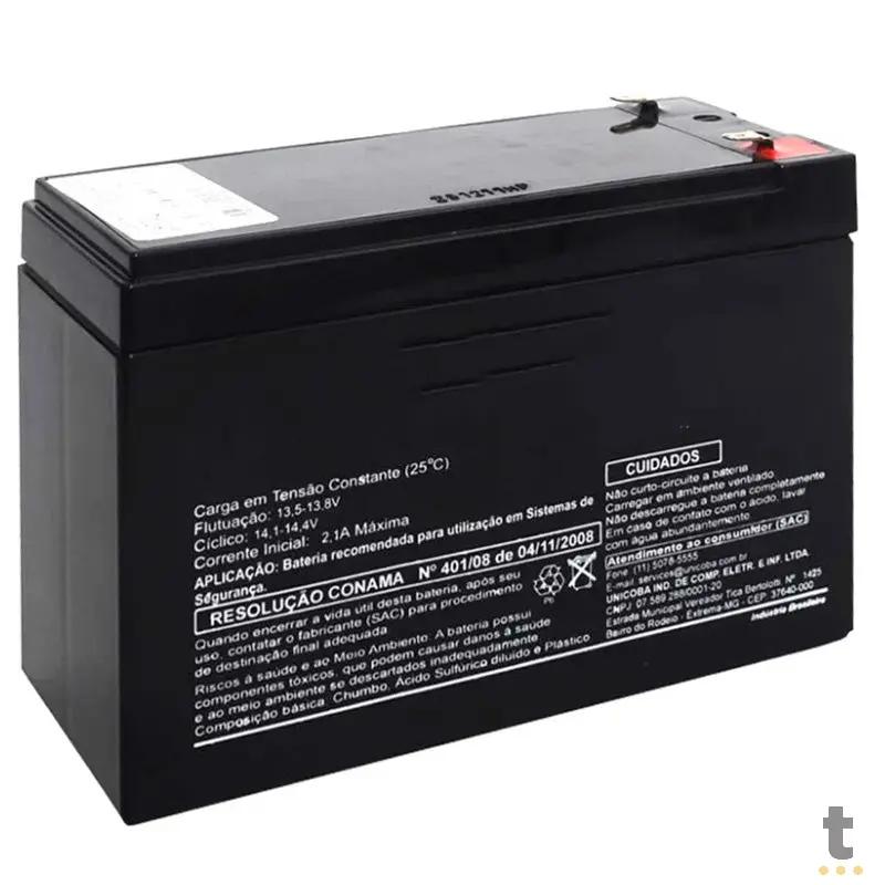 Bateria Para Nobreak 12v 7ah (Vrla Itv12-7ah) Truedata