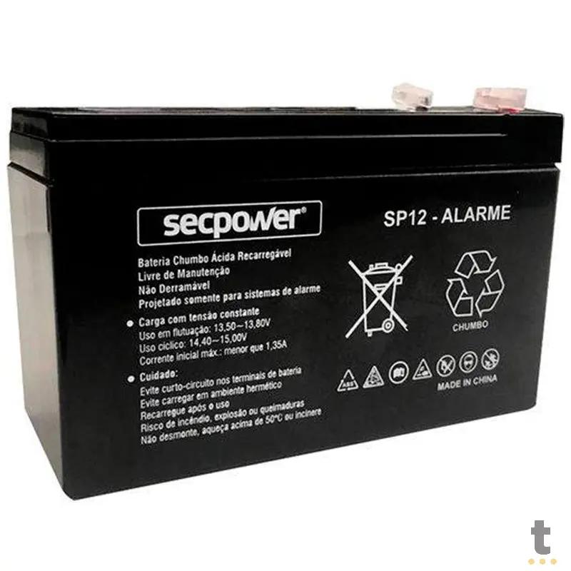 Bateria para Nobreak 12v 7ah Secpower Sp12-7s Truedata