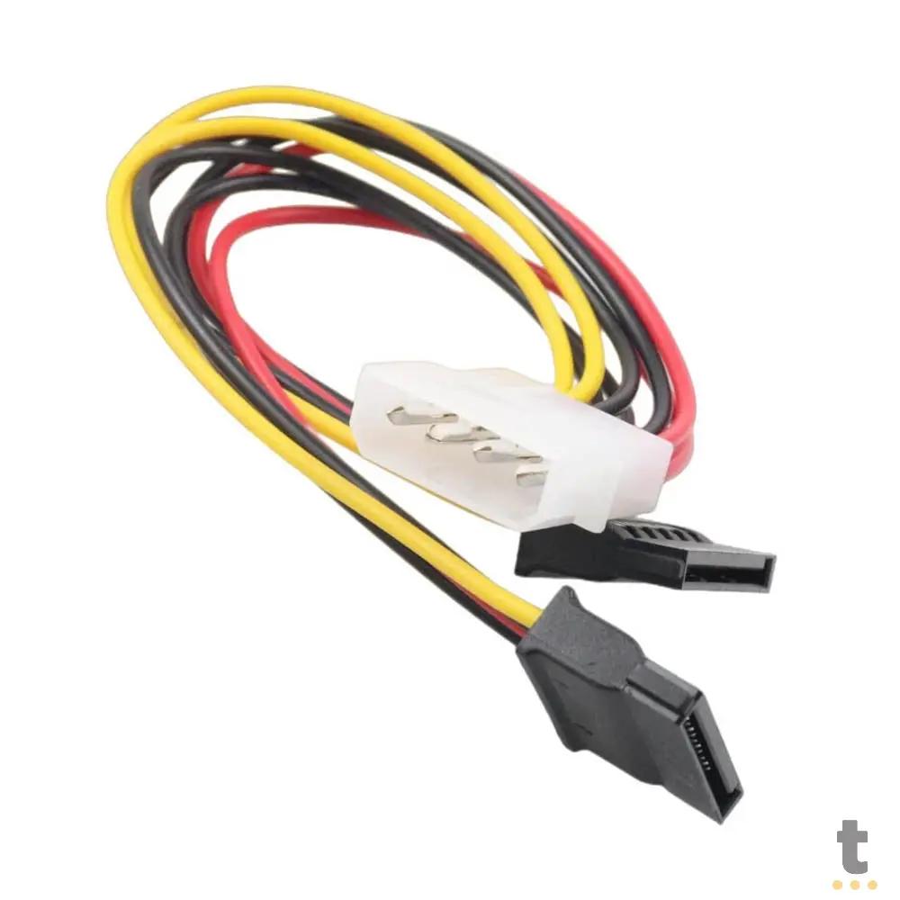 Cabo Adaptador Dados e Energia Molex X Sata 15P 20cm Grasep - D-CIC02 Truedata
