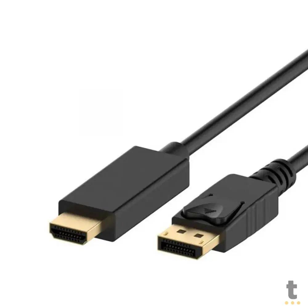 Cabo Adaptador Displayport Hdmi 1.5m 4K 144Hz - DP-HD Truedata