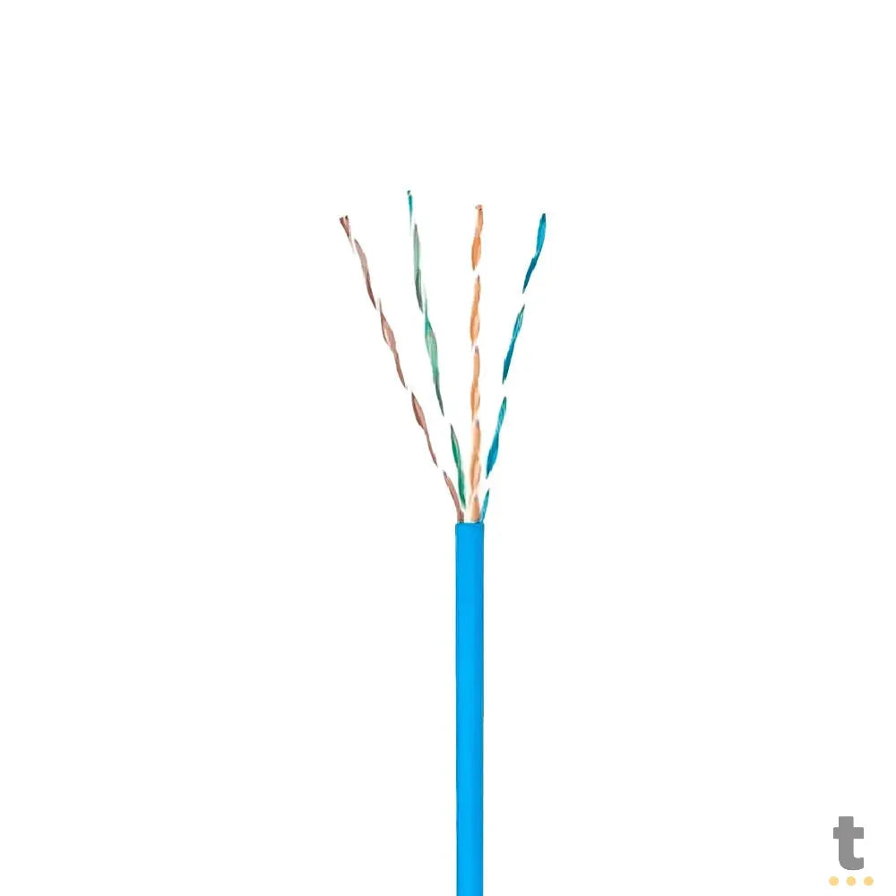 Cabo De Rede Cftv 4 Pares 24AWG Intelbras Multi Cam MC8CAZ Cx C/305mts Azul - 4830178 Truedata