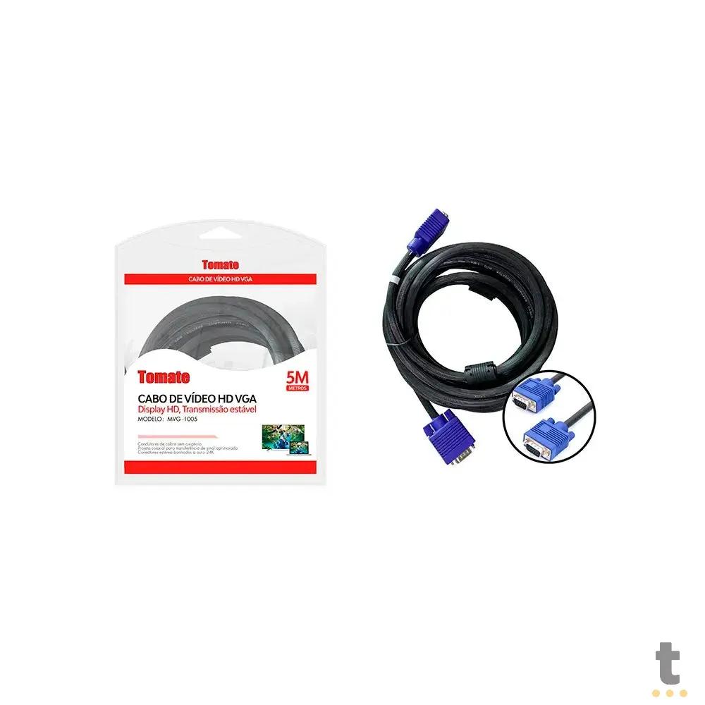 Cabo Vga 5Mts Tomate HD - MVG-1005 Truedata
