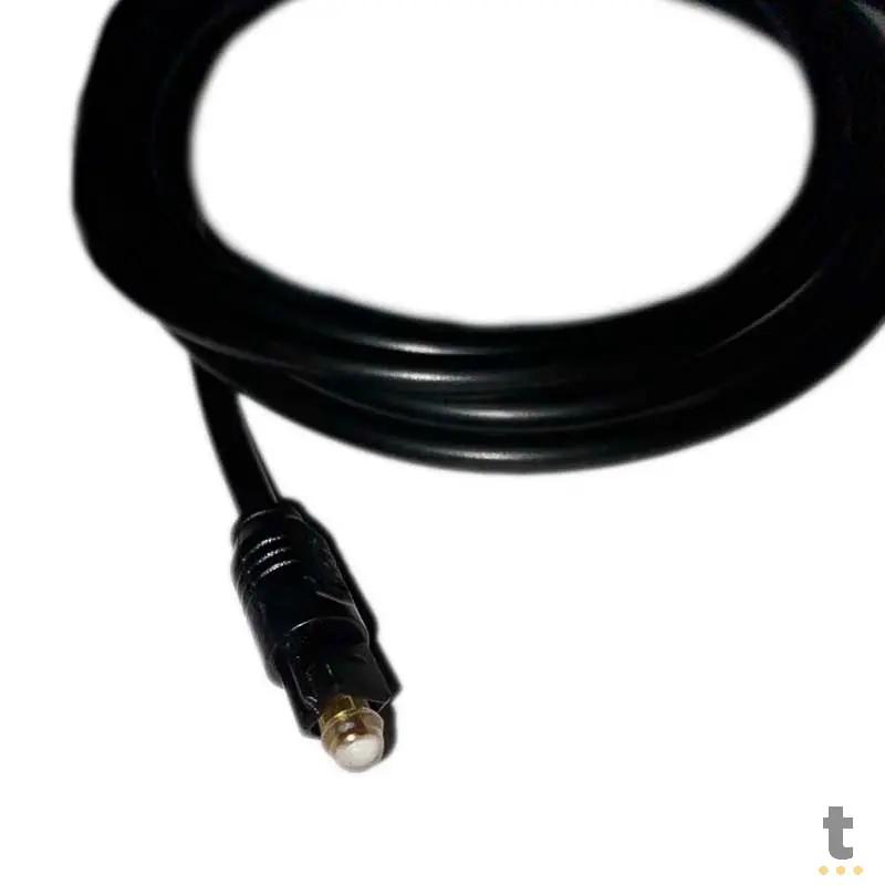 Cabo de Áudio Digital Fibra Ótica 2m - 001001140 Truedata
